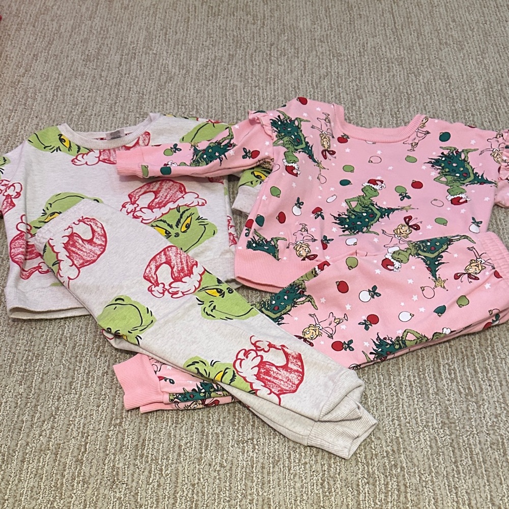Grinch 2 piece set